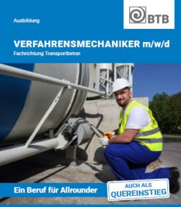 Broschüre Verfahrensmechaniker Transportbeton (m/w/d)