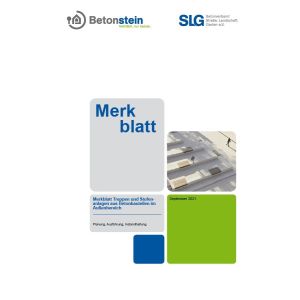 Merkblatt Treppen- und Stufenanlagen aus Betonbauteilen