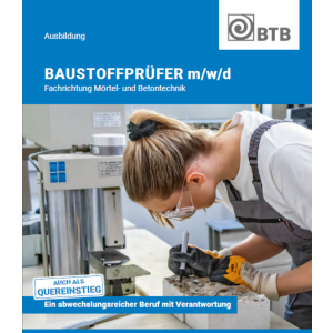 Broschüre Baustoffprüfer (m/w/d)