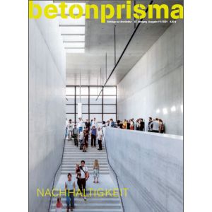 betonprisma 111: Nachhaltigkeit