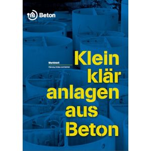 Kleinkläranlagen aus Beton