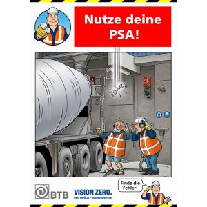 Poster Nutze deine PSA!