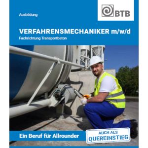 25-er Paket: Broschüre VerfahrensmechanikerTransportbeton (m/w/d)